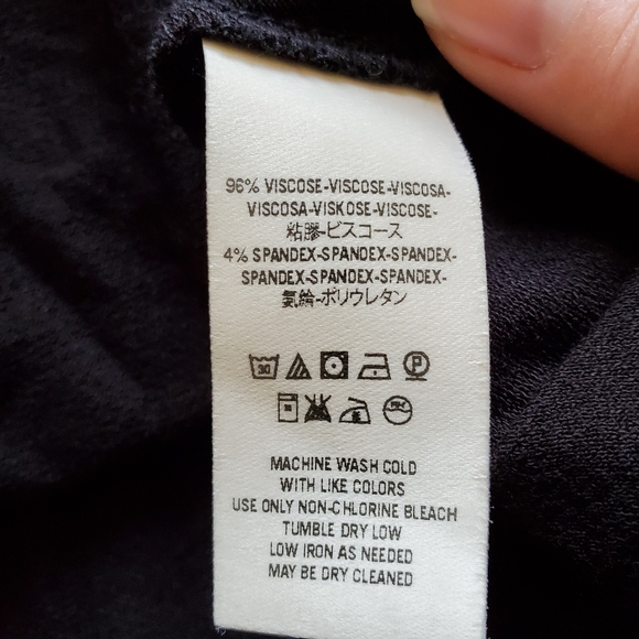 We the Free Believe Me Cold Shoulder Top in Black - Picture 8 of 8